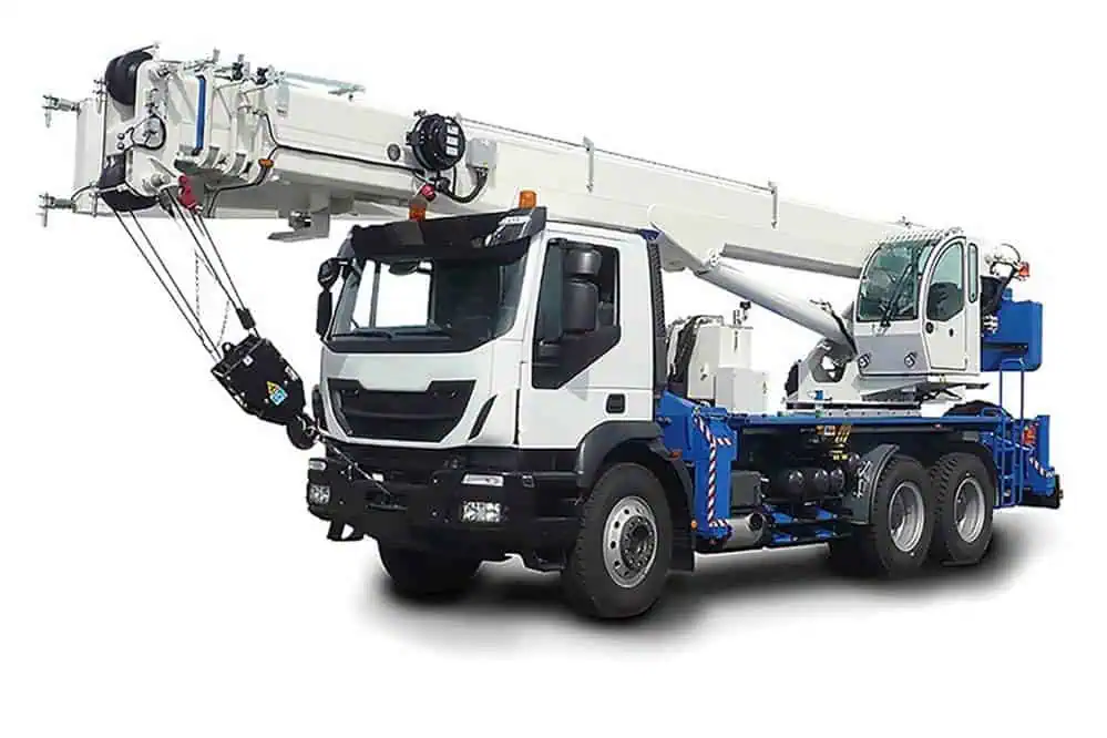 รถบรรทุกติดเครนไฮดรอลิค